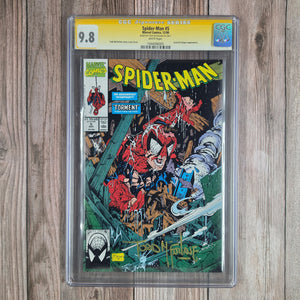 Spider-Man #5 CGC 9.8 WP SS Signed by Todd McFarlane Cover Art by Todd McFarlane (Cert 6005)