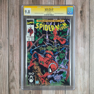 Spider-Man #8 CGC 9.8 WP SS Signed by Todd McFarlane Cover Art by Todd McFarlane (Cert 6009)
