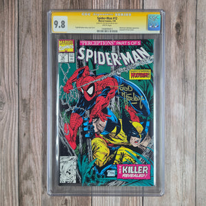 Spider-Man #12 CGC 9.8 WP SS Signed by Todd McFarlane Cover Art by Todd McFarlane (Cert 5011)