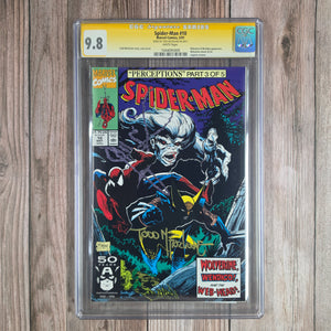 Spider-Man #10 CGC 9.8 WP SS Signed by Todd McFarlane Cover Art by Todd McFarlane (Cert 6009)