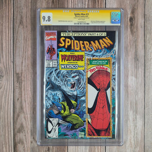 Spider-Man #11 CGC 9.8 WP SS Signed by Todd McFarlane Cover Art by Todd McFarlane (Cert 5010)