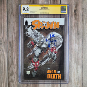 Spawn #241 CGC 9.8 WP SS Signed by Todd McFarlane, Angel of Death Cover Art by Todd McFarlane, Low Print Run (Cert 4006)