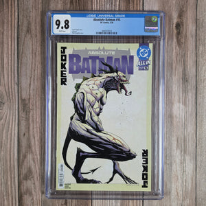 Absolute Batman #15 CGC 9.8 WP Origin of the Joker in the Absolute Universe (Cert 7014)