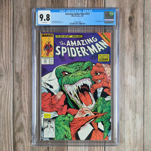 Amazing Spider-Man #313 CGC 9.8 WP ICONIC Cover art by Todd McFarlane (Cert 6008)