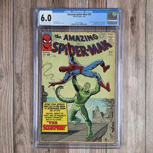 Amazing Spider-Man #20 CGC 6.0 1st Appearance of Scorpion (Cert 5008)