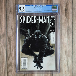 Spider-Man Noir #1 CGC 9.8 WP 1st Appearance of Spider-Man Noir & Vulture Noir, Premiere Issue (Cert 5002) *