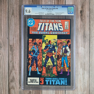 Tales of the Teen Titans #44 CGC 9.6 WP Dick Grayson becomes Nightwing, formerly Robin (Cert 8023)