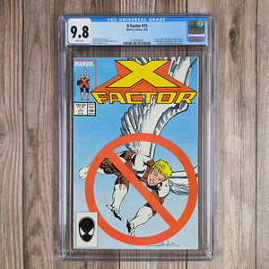 X-Factor #15 CGC 9.8 WP 1st Appearance of the Horsemen of Apocalypse, 1st Cameo of Ship (Cert 5002)
