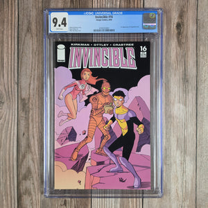 Invincible #16 CGC 9.4 1st appearance of Angstrom Levy (cert 5002)