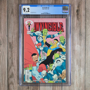 Invincible #3 CGC 9.2 1st cover appearance of Omni-Man (cert 6007)