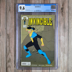 Invincible #1 CGC 9.6 1st appearance of Invincible (cert 7002)