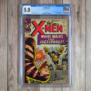 X-Men #13 CGC 5.0 2nd Appearance of the Juggernaut (Cert 6010)