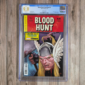 Blood Hunt: Red Band #1 CGC 9.9 WP MINT 1:25 Variant Cover Art by Leinil Francis Yu Crime SuspenStories #22 Cover Homage (Cert 7013)