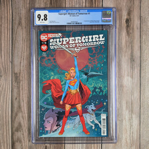 Supergirl: Woman of Tomorrow #1 CGC 9.8 WP 1st Appearance of Ruthye Marye Knoll & Krem of the Yellow Hills  (Cert 9001)