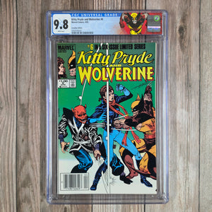 Kitty Pryde and Wolverine #6 CGC 9.8 WP Custom Label, Canadian Price Variant 1 of 2!(Cert 0001)