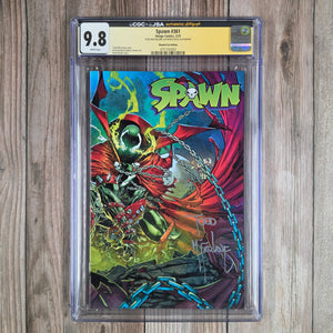 Spawn #361 CGC 9.8 WP Todd McFarlane Authenticated Autograph WonderCon Edition (Cert 2002)
