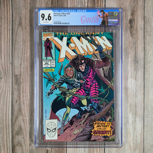 Uncanny X-Men #266 CGC 9.6 WP Custom Label, 1st Full Appearance of Gambit (Cert 0015)