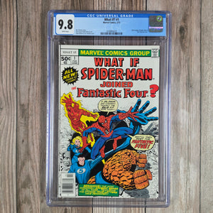 What If? #1 CGC 9.8 WP Premiere Issue of Series (Cert 3020)