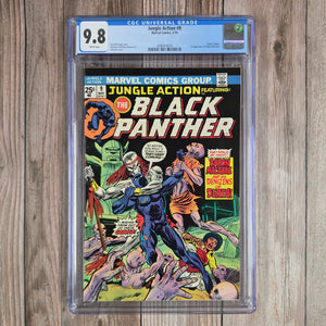 Jungle Action #9 CGC 9.8 WP 1st Appearance of Baron Macabre, Marvel Value Stamp Series A #31 - M.O.D.O.K. (Cert 8016)
