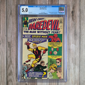 Daredevil #1 CGC 5.0 1st appearance and origin Daredevil, Foggy, & Karen (Cert 6001) *