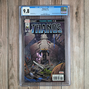 Thanos #13 CGC 9.8 WP 1st Appearance of Cosmic Ghost Rider and King Thanos (Cert 7007)