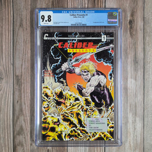 Caliber Presents #1 CGC 9.8 WP 1st Appearance of the Crow (Cert 6001)