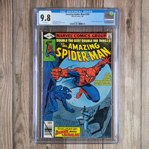 Amazing Spider-Man #200 CGC 9.8 WP Death of Uncle Ben’s killer, origin of Spider-Man retold(Cert 9024)