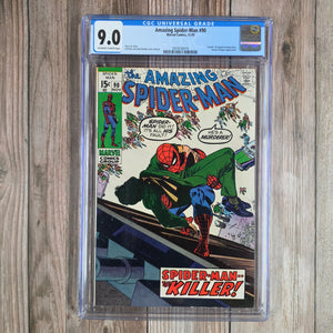 Amazing Spider-Man #90 CGC 9.0 Death of Captain Stacy (Cert 0019)
