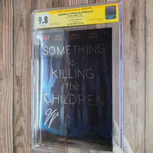 Something is Killing the Children #1 CGC 9.8 WP SS Signed by James Tynion IV Local Comic Shop Day Edition (Cert 2009)