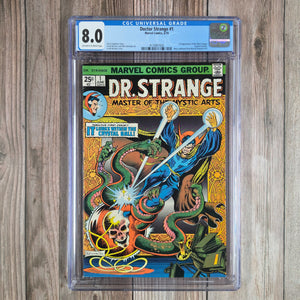 Doctor Strange #1 CGC 8.0 1st appearance of Silver Dagger (Cert 7004)