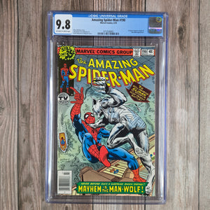 Amazing Spider-Man #190 CGC 9.8 Cover art by Keith Pollard and Al Milgrom (Cert 8005)