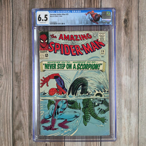 Amazing Spider-Man #29 CGC 6.5 Custom Label, 2nd Appearance of Scorpion (Cert 4023)