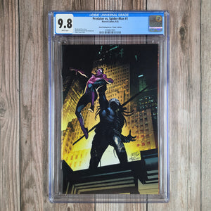 Predator vs. Spider-Man #1 CGC 9.8 WP Third Printing 1:25 Larraz Virgin Edition (Cert 7007)