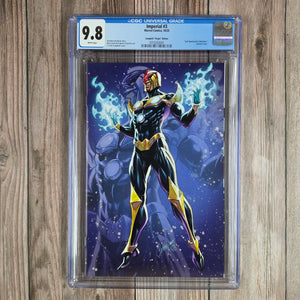 Imperial #3 CGC 9.8 WP 1:100 Campbell "Virgin" Edition "Just Spectacular Collection"  (Cert 3005)