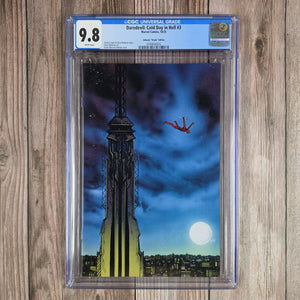 Daredevil: Cold Day in Hell #3 CGC 9.8 WP 1:100 Johnson "Virgin" Edition (Cert 6025)