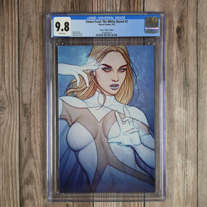 Emma Frost: The White Queen #2 CGC 9.8 WP 1:100 Virgin Variant Cover by Jenny Frison (Cert 8010)