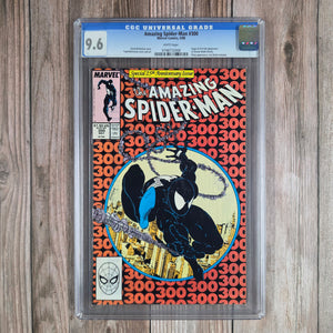 Amazing Spider-Man #300 CGC 9.6 WP ICONIC Cover by Todd McFarlane, 1st full appearance of Venom (Cert 2008)