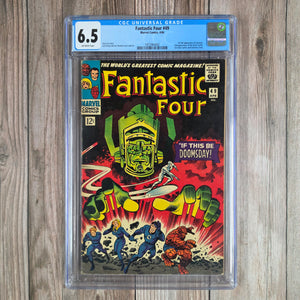 Fantastic Four #49 CGC 6.5 1st Full Appearance of Galactus, 2nd Appearance of Silver Surfer and 1st Silver Surfer and Galactus Cover (Cert 4002)