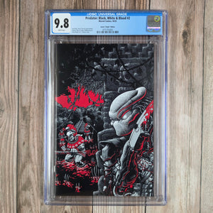 Predator: Black, White, & Blood #2 CGC 9.8 1:100 Gonzo "Virgin" Edition, deep dive into Yautja culture and honor codes
