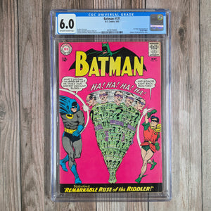 Batman #171 CGC 6.0 1st appearance of the Riddler in the Silver Age (cert 0005)