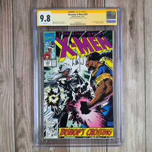 Uncanny X-Men #283 CGC 9.8 SS Whilce Portacio, 1st full appearance of Bishop, a time-traveling mutant who can absorb and redistribute energy (cert 4016)