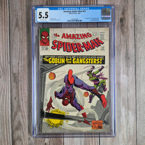 Amazing Spider-Man #23 CGC 5.5 3rd appearance of Green Goblin (cert 8004)