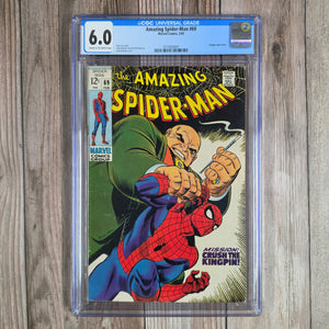 Amazing Spider-Man #69 CGC 6.0 First mention of Vanessa Fisk, Kingpin's wife (cert 6007)