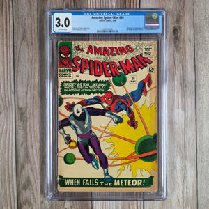 Amazing Spider-Man #36 CGC 3.0 1st appearance of the Looter, later becomes Meteor Man (cert 5006)