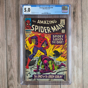 Amazing Spider-Man #40 CGC 5.0 Origin of Green Goblin (cert 5007)