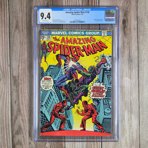 Amazing Spider-Man #136 CGC 9.4 1st appearance of Harry Osborn as the Green Goblin (cert 6013)
