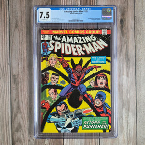Amazing Spider-Man #135 CGC 7.5 3rd appearance of the Punisher (cert 5013)