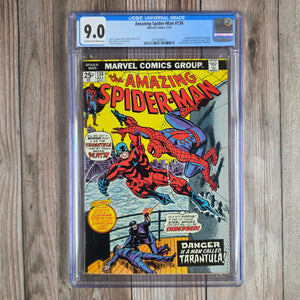 Amazing Spider-Man #134 CGC 9.0 1st appearance of Tarantula (cert 6012)