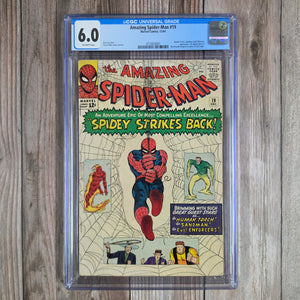 Amazing Spider-Man #19 CGC 6.0 1st appearance of Mac Gargan, becomes Scorpion in The Amazing Spider-Man #20 (cert 6001)