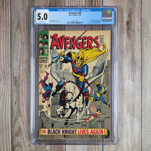 Avengers #55 CGC 5.0 1st full appearance of Ultron (cert 5023)